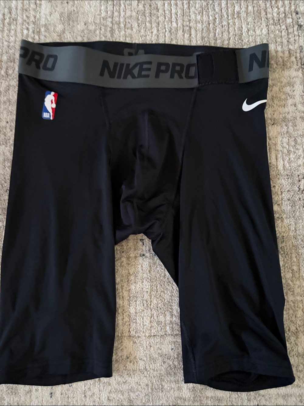 Nike Black Boxer Briefs with NBA and Swoosh Logos